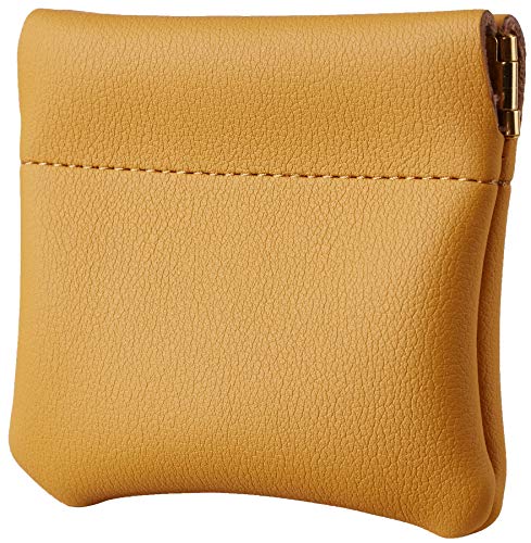 easy squeeze leather coin purse