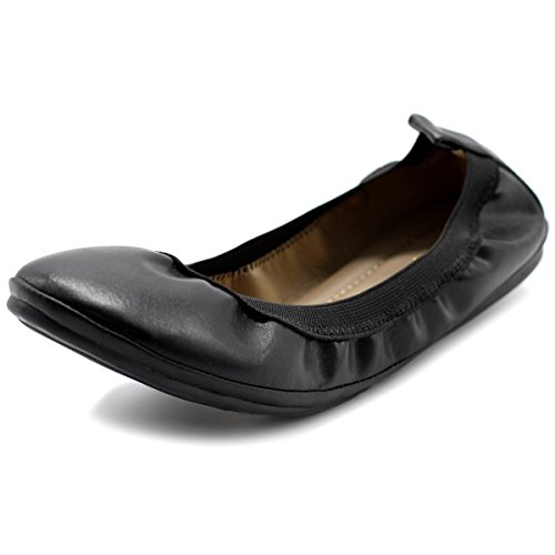Ollio Women’s Shoe Comfort Ballet Flat BN17(7.5 B(M) US, Black) | The ...